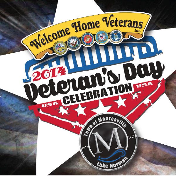 Mooresville Veterans Day Event Logo